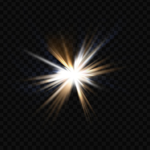 Glühlichtstern-Effekt