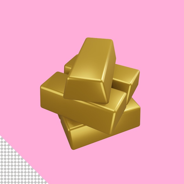 Gold-3d-symbol