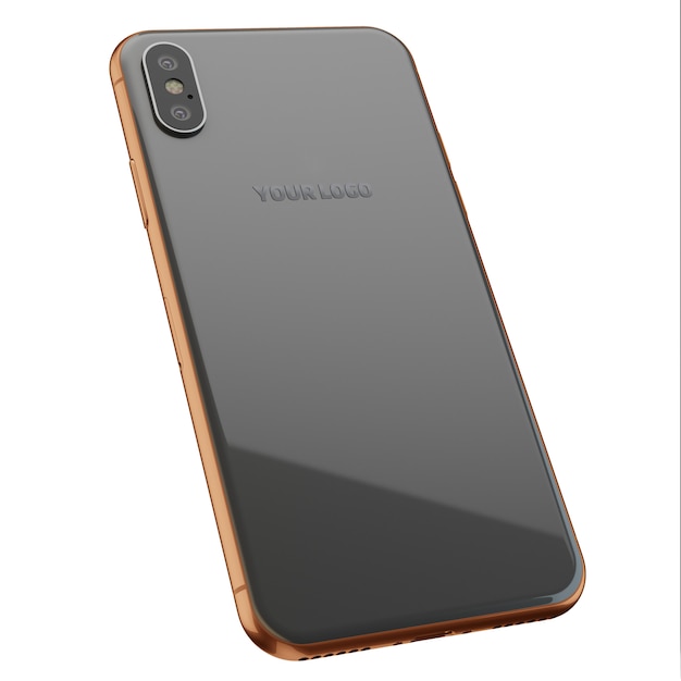 Gold & Grey Mobile Mockup