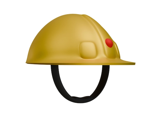 Gold Hard Hat Protective Gear for Construction and Mining
