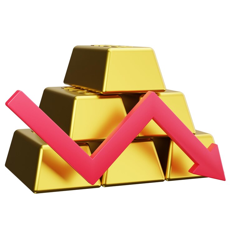 PSD gold price decline
