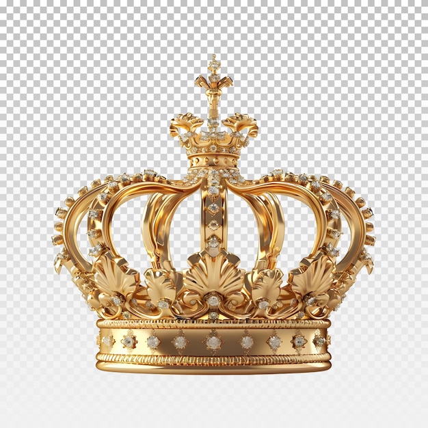 PSD gold queen krone clipart