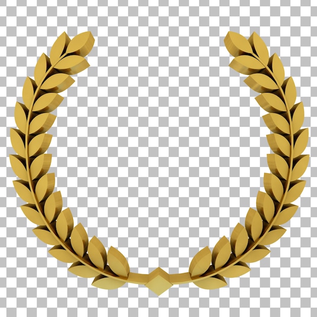 Gold-Symbol-Logo-Ornament offizielle Organisation symbolischer Reis