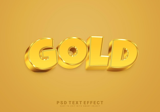 Gold-Text-Effekt