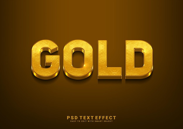 Gold-Text-Effekt