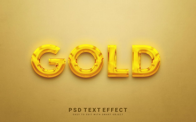 Gold-Text-Effekt