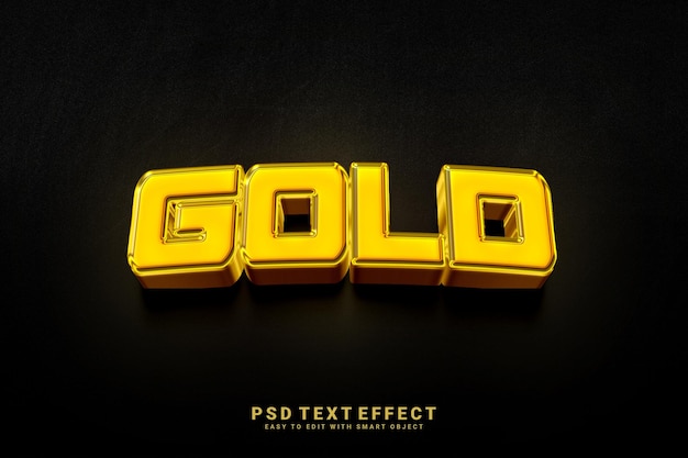 Gold-Text-Effekt