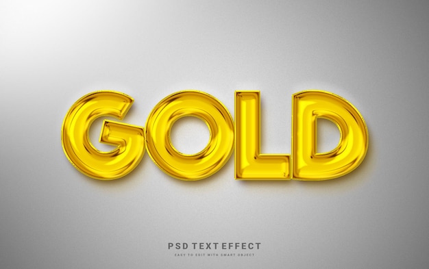 Gold-Text-Effekt