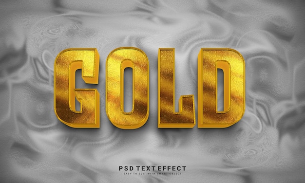 Gold-Text-Effekt