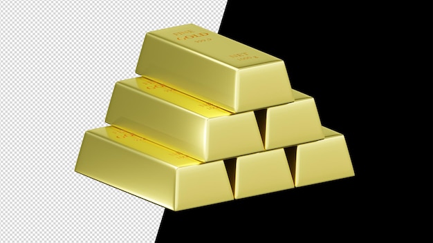 Goldbarren mit dem Wort Mac drauf