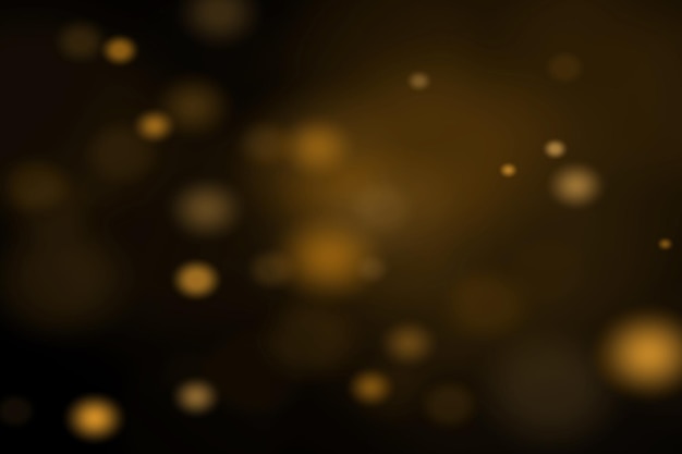 Golden Dust Bokeh Overlays Background bokeh leggero Effetto leggero con background bokeh trasparente