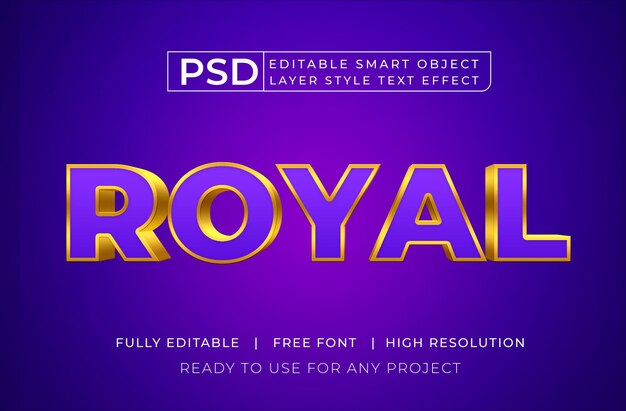 Golden Editable Text Effect Layer style