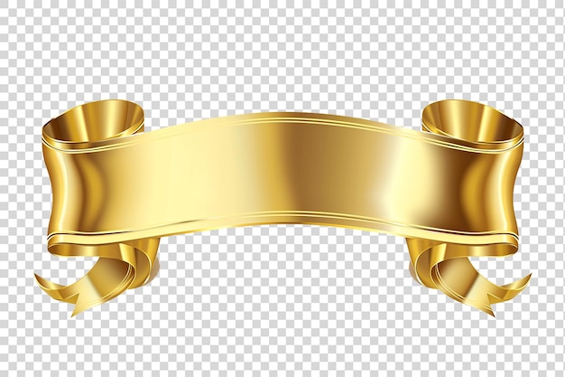 Goldene Bandfahne