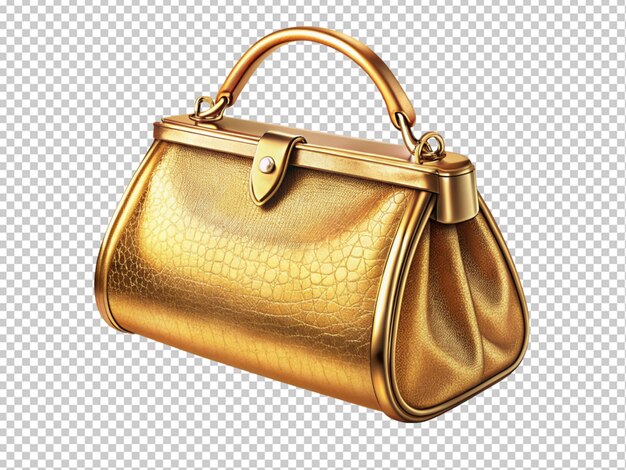 PSD goldene handtasche