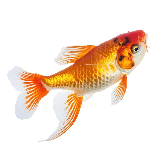 Goldener koi-fisch