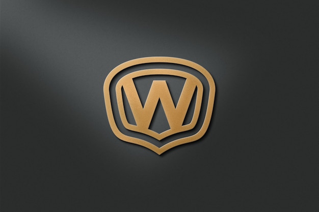 Goldfolienmodell