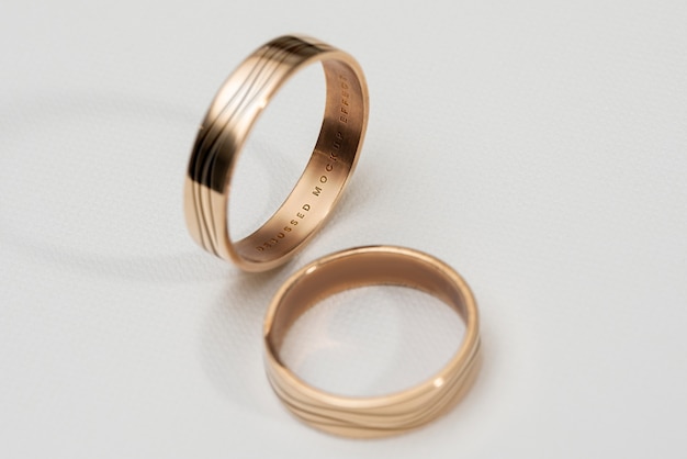 Goldhochzeitsringe