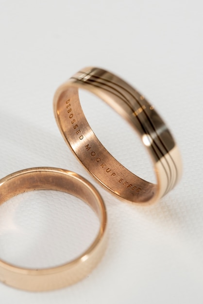 Goldhochzeitsringe