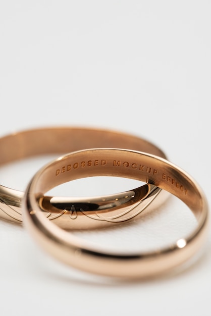 Goldhochzeitsringe