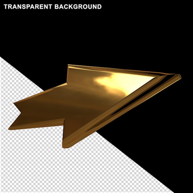 Goldpfeil 3d