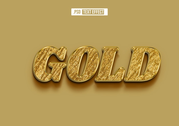 Goldtexteffekt im psd-format