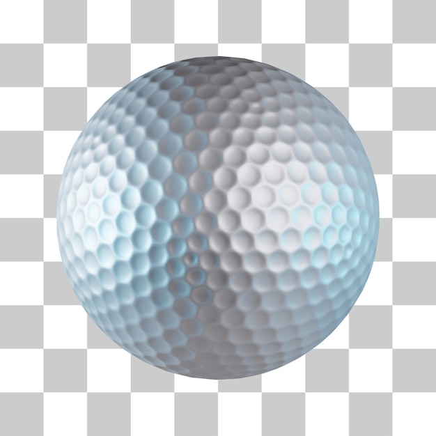 Golfball-Ausrüstung 3D-Symbol