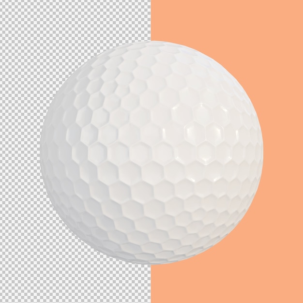 Golfball isolierte illustration