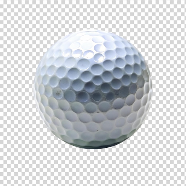PSD golfball-trio auf durchsichtigem hintergrund