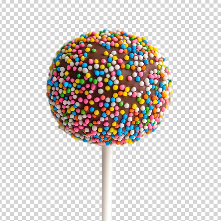 PSD golosinas de caramelo con salpicaduras aisladas sobre un fondo blanco