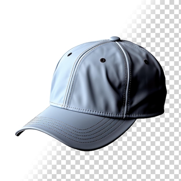 Gorra azul PSD 3D aislada