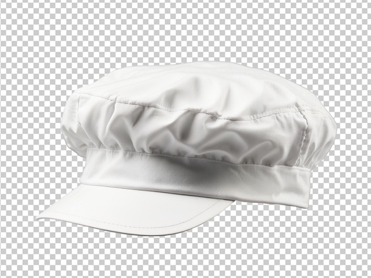 PSD gorra de cocina blanca