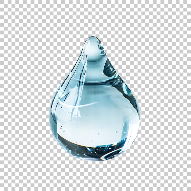 PSD gotas de agua png con fondo transparente