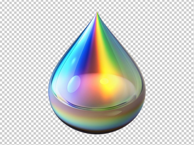 PSD gotas de gradiente de colores