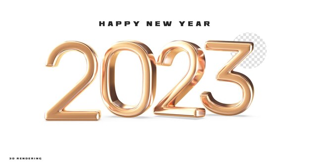 Gott 2023 Nummer Neujahr Luxus
