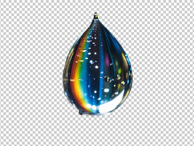 goutte d'eau avec style moderne 3D