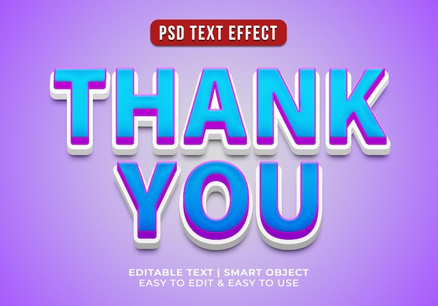 Gracias efecto de texto.