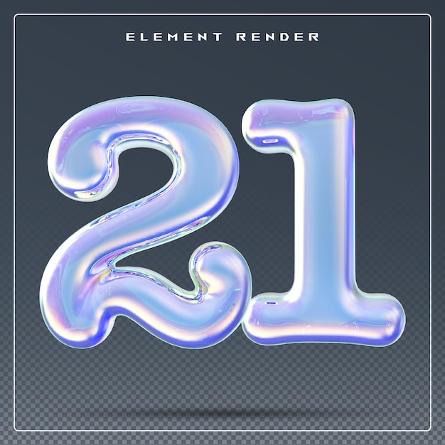 Gradient 3D Nummer 21
