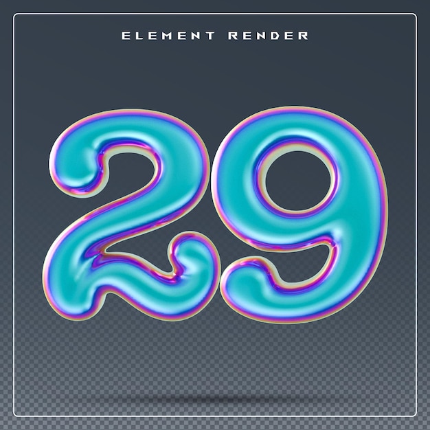 Gradient 3D Nummer 29