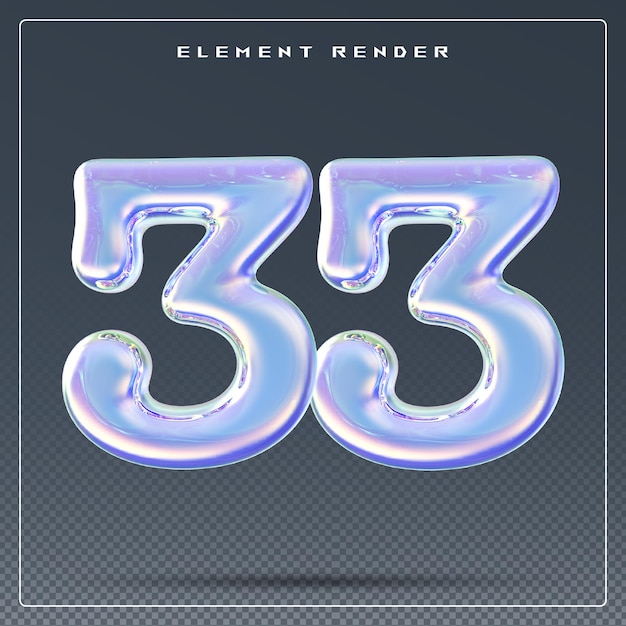 Gradient 3D Nummer 33