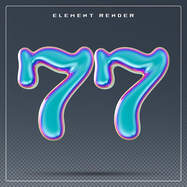 Gradient 3D Nummer 77