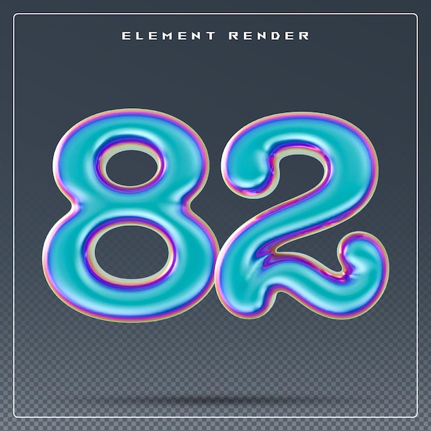 Gradient 3D Nummer 82