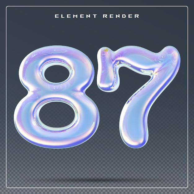 Gradient 3D Nummer 87