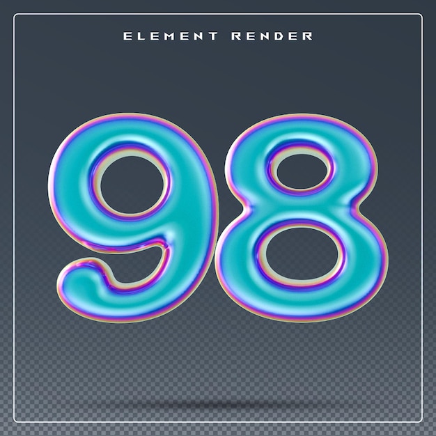 Gradient 3D Nummer 98