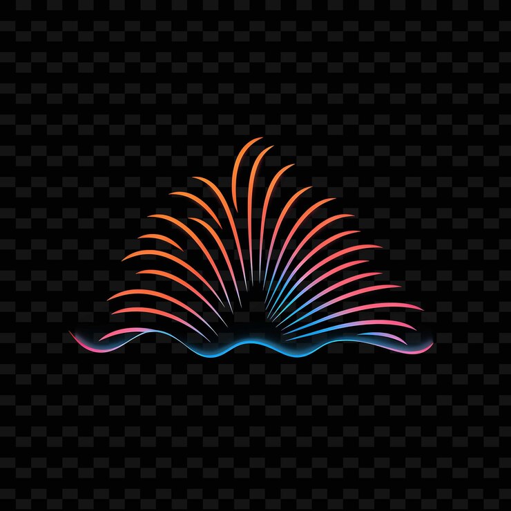 PSD gradient blurred y2k elements collection diseño moderno para obras de arte vibrantes y cautivadoras