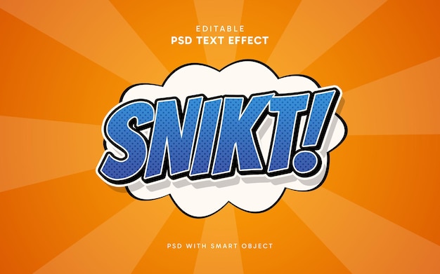 Gradient-Comic-Text-Effekt