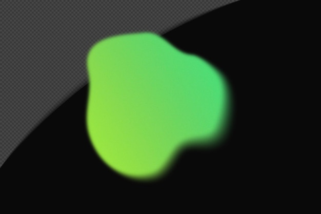 gradient formes de gradient granuleuses abstraites avec effet flou couleur verte