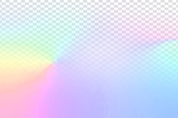 Gradient holographischer png-Überlagerung durchsichtiger Hintergrund