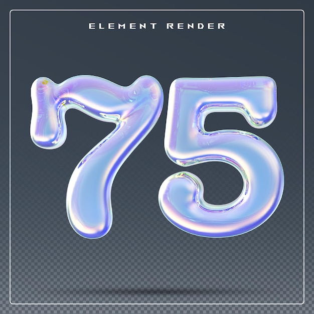 Gradiente 3D número 75