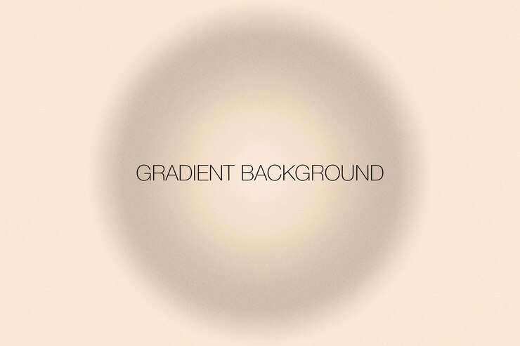 PSD gradiente de círculo abstracto con fondo neutro psd