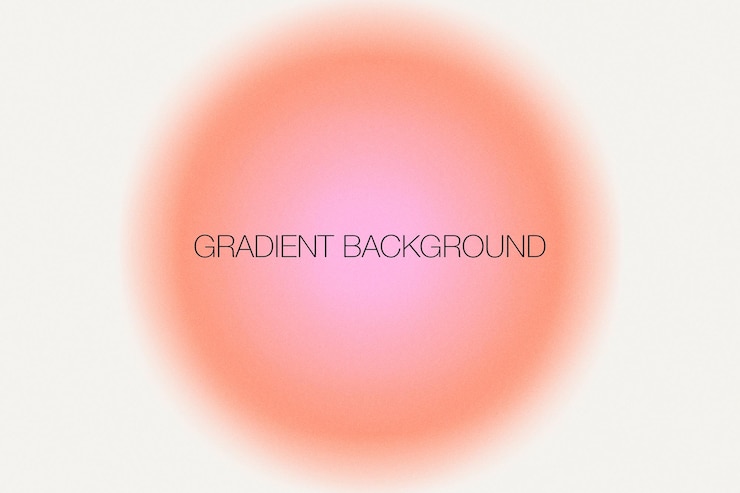 PSD gradiente de círculo abstracto con fondo neutro psd